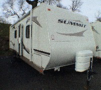THOR SummitWave Left Front Model 27rbs Travel Trailer. CA RV Sales