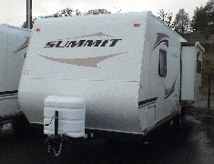 THOR SummitWave Left Front Model 27rks Travel Trailer. CA RV Sales