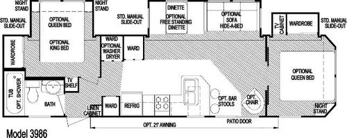 3986TT floorplan