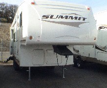 THOR JAZZ Right Front Image: Summit - Wave Model 245RKS Fifth Wheel. CA RV Sales