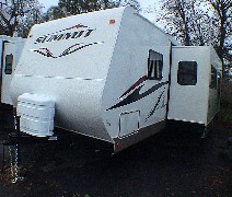 THOR SummitWave Left Front Model 27rbs Travel Trailer. CA RV Sales