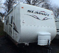 THOR SummitWave Right Front Model 27rbs Travel Trailer. CA RV Sales