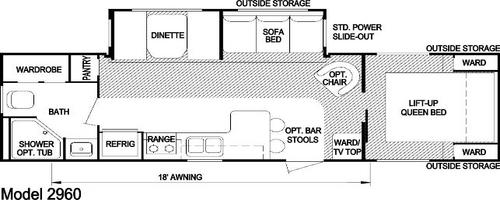 2960FW floorplan