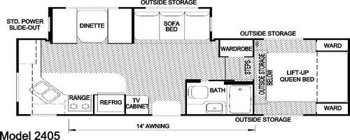 Model 2405 Aljo Floorplan