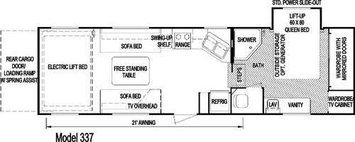 Model 337 floorplan